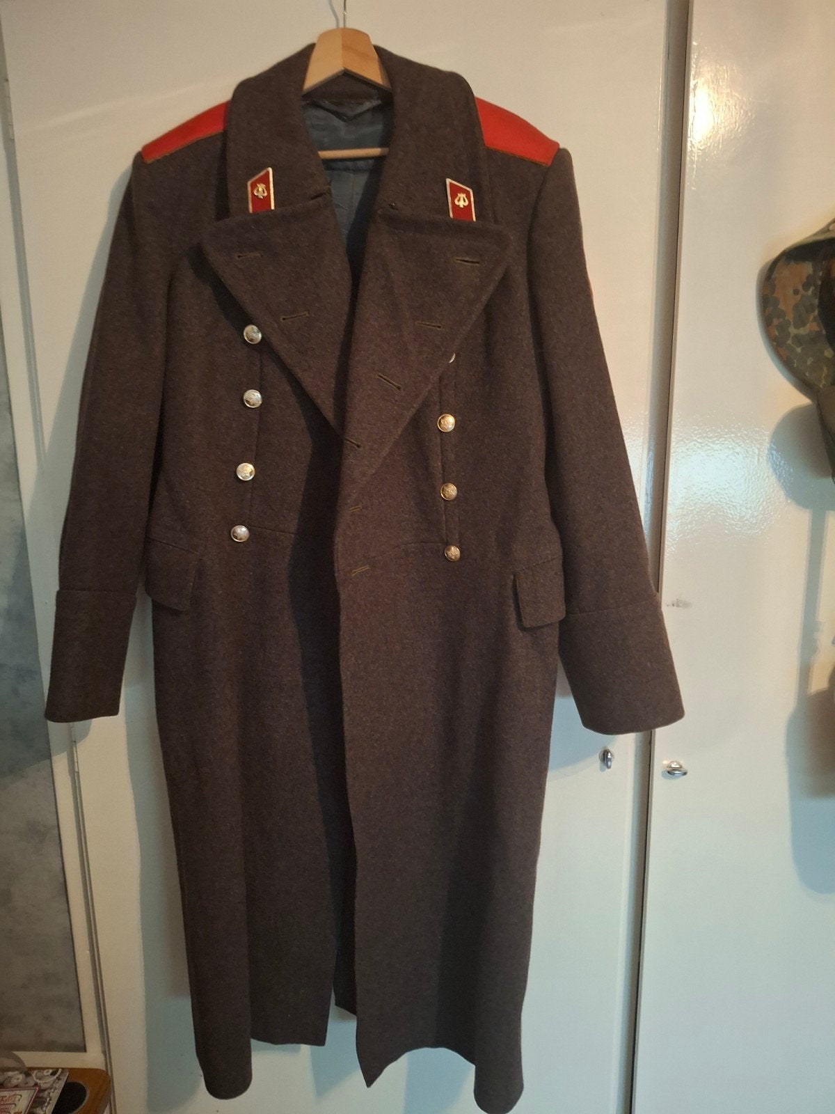 Russische overjas, muziekkorps, Ophalen of Verzenden, Landmacht, Overige gebieden, Kleding of Schoenen
