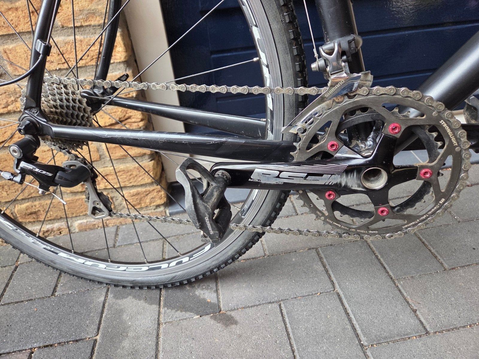Foto 8 van Te koop: Ridley X Ride maat L (56cm) matzwart