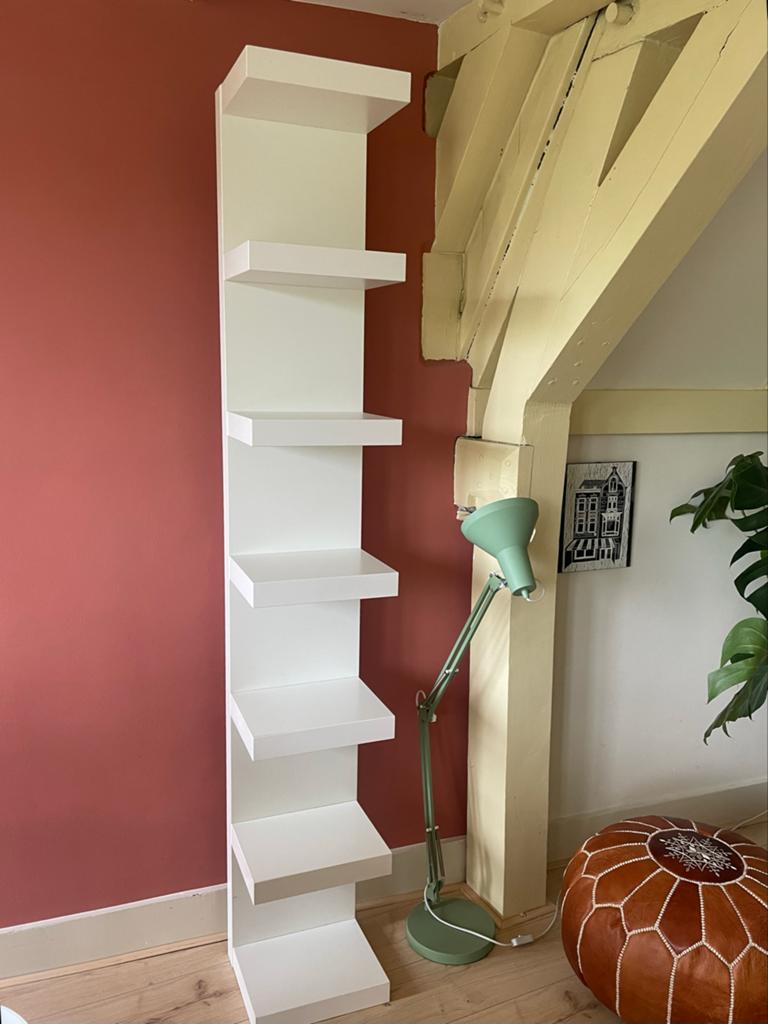 IKEA LACK Wandrek wit, 30x190 cm, Huis en Inrichting, Ophalen, Minder dan 50 cm, Gebruikt, Minder dan 25 cm