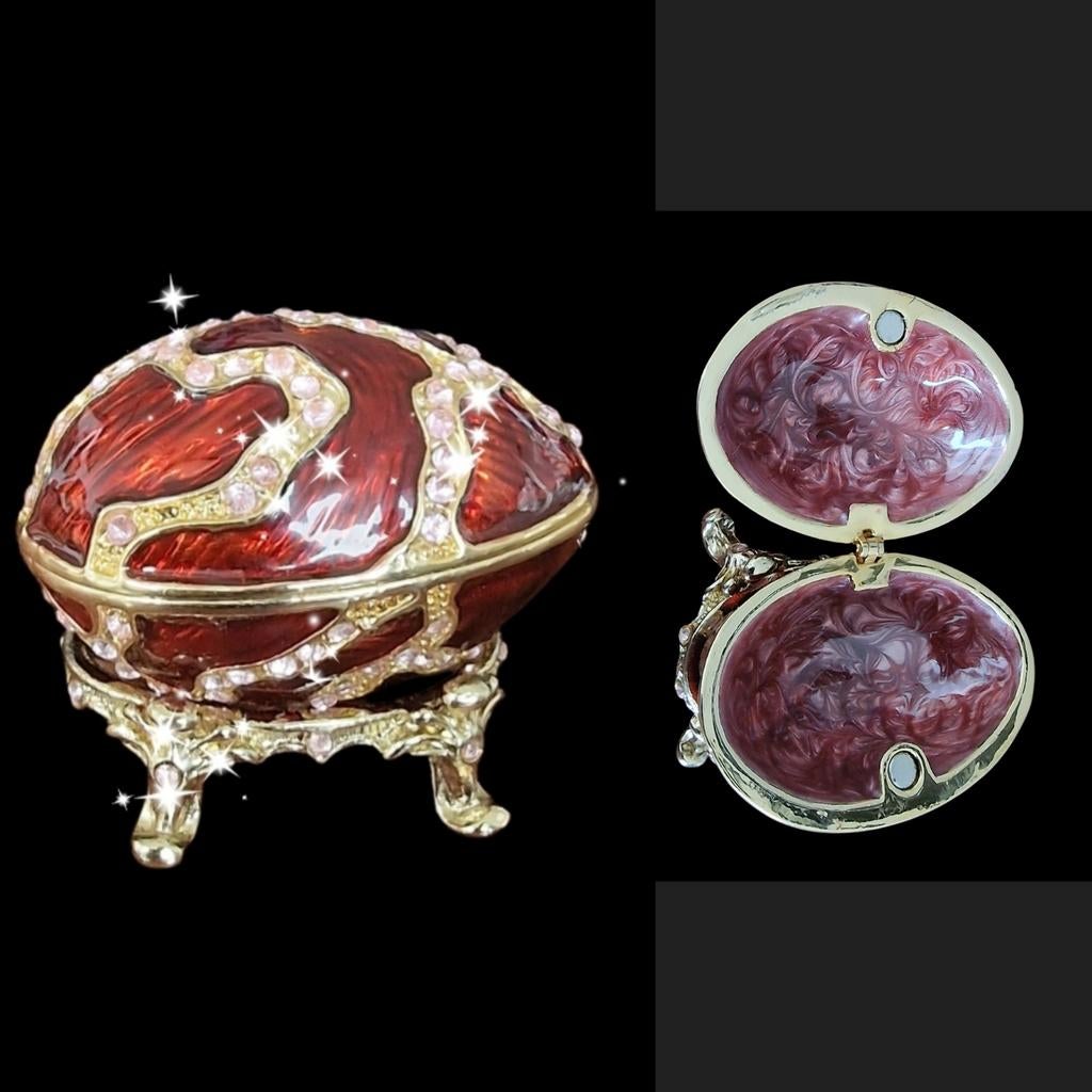 ATLAS EDITIONS COLLECTORS EI 'REVIVAL' Faberge stijl, Ophalen of Verzenden, Gebruikt, Overige typen
