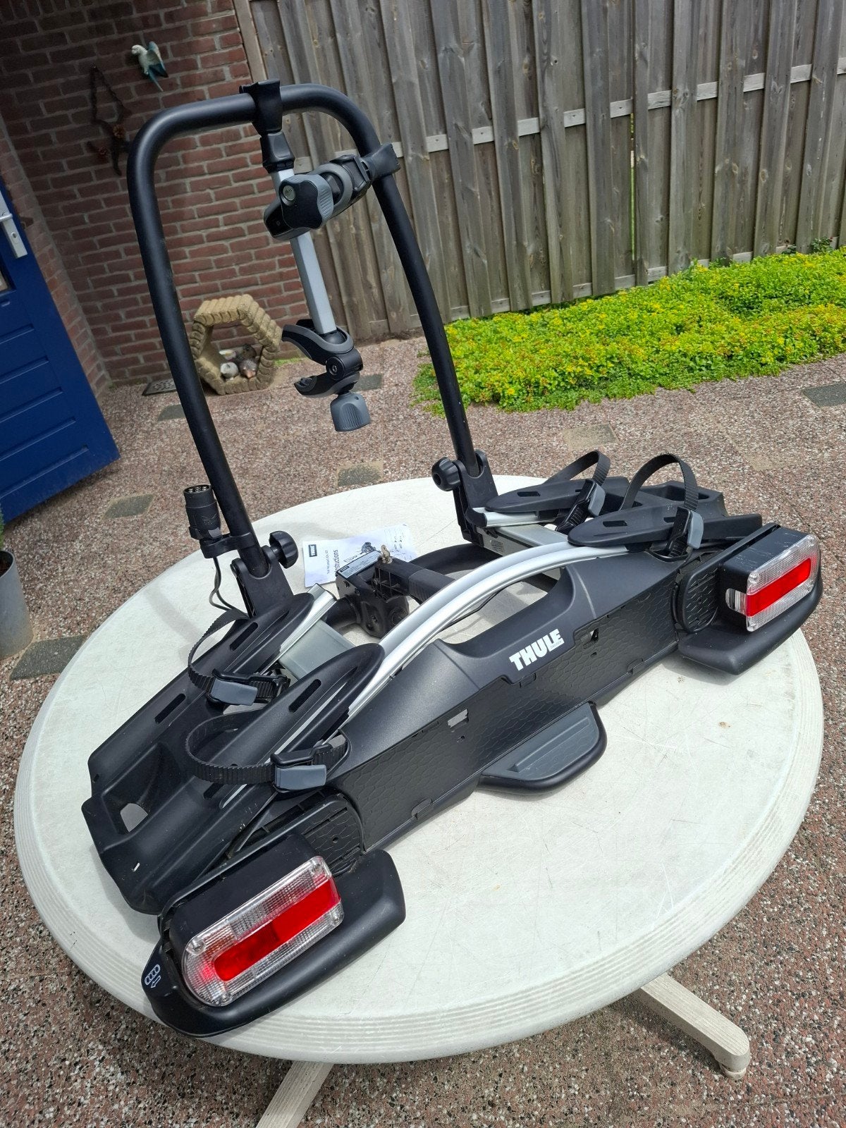 Thule Velocompact 925 Trekhaak Fietsendrager, Auto diversen, Fietsendragers, Ophalen, Brede banden, Zo goed als nieuw, 2 fietsen