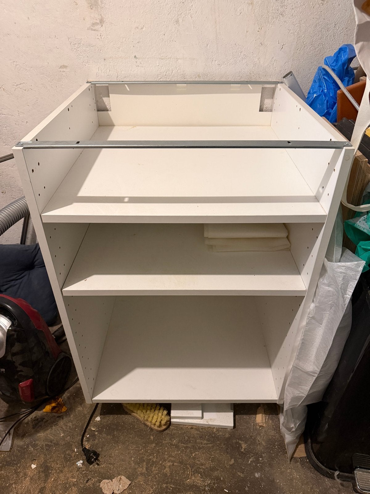 Ikea metod keukenkasten onder 80x60cm, Ophalen, Wit, 50 tot 100 cm, Zo goed als nieuw