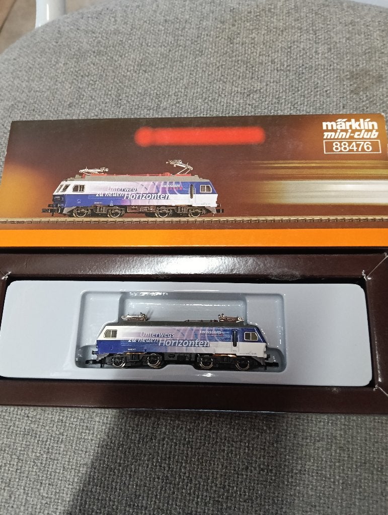 Marklin mini club 88476 locomotief Z spoor, Wisselstroom, Locomotief, Ophalen of Verzenden, Zo goed als nieuw