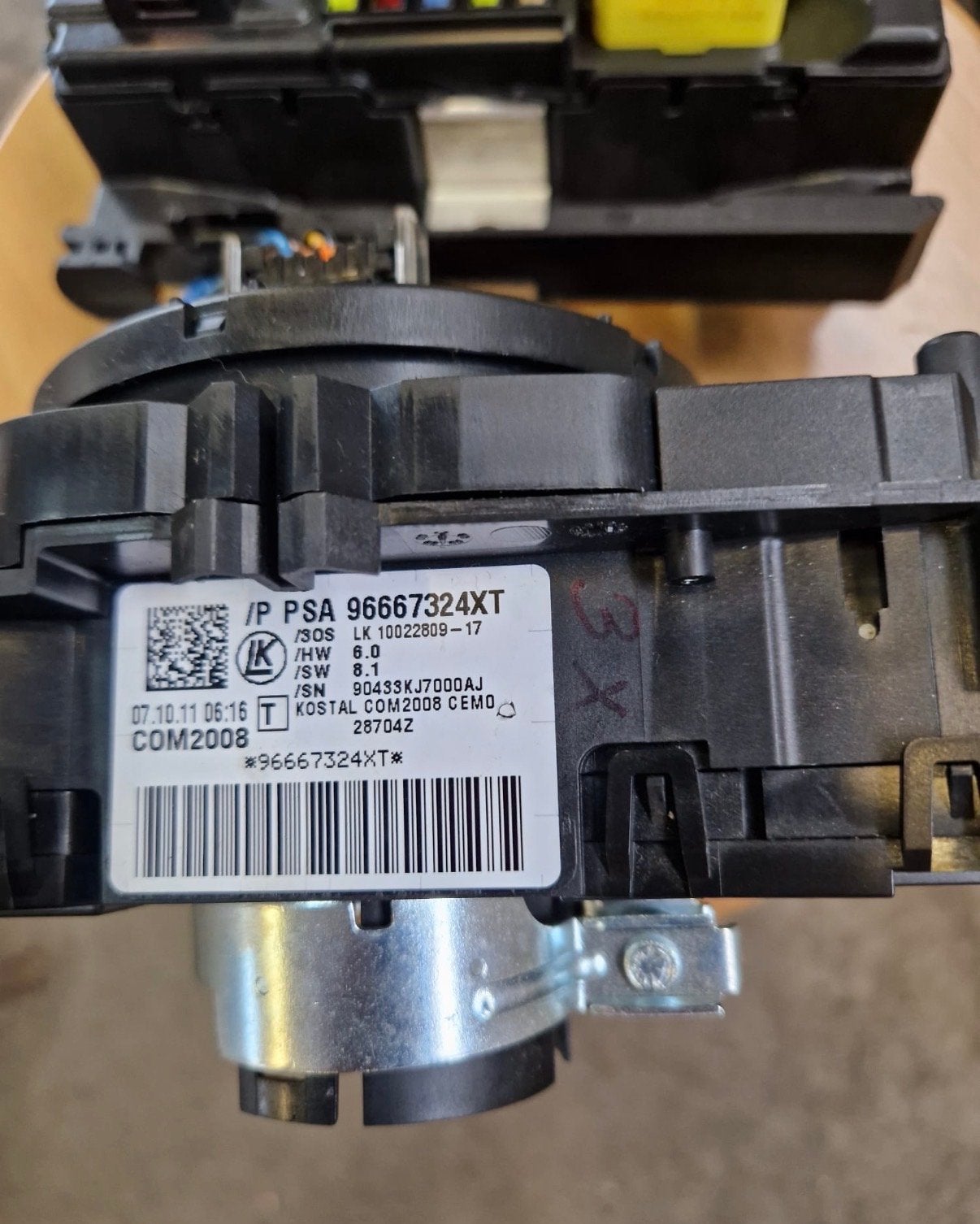 COM2008 Stuurschakelaar Peugeot/Citroën 96667324XT, Ophalen, Gebruikt, Citroën