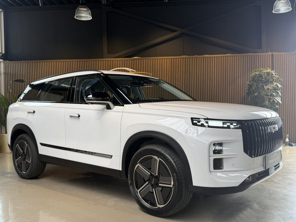 Jaecoo 7 1.5 GDI SHS-P | PHEV SELECTIVE 350PK NAVIGATIE/360, Auto's, Overige Auto's, Huisgarantie, Met garantie (alle), Leder