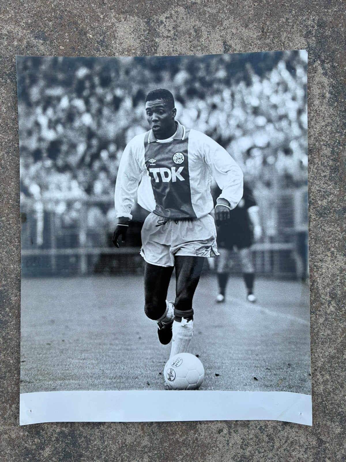 Brian Roy Ajax vintage foto, Ophalen of Verzenden, Gebruikt
