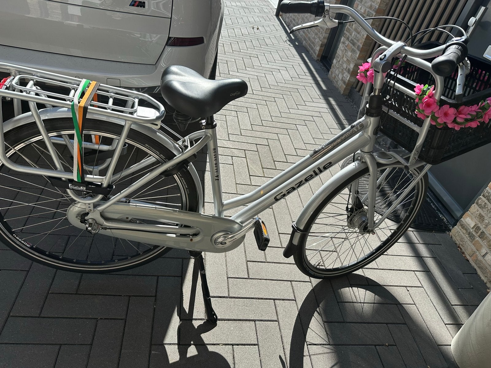 Gazelle meisjes fiets  - Zo goed als nieuw 28inch, Fietsen en Brommers, Fietsen | Dames | Damesfietsen, Ophalen, Terugtraprem