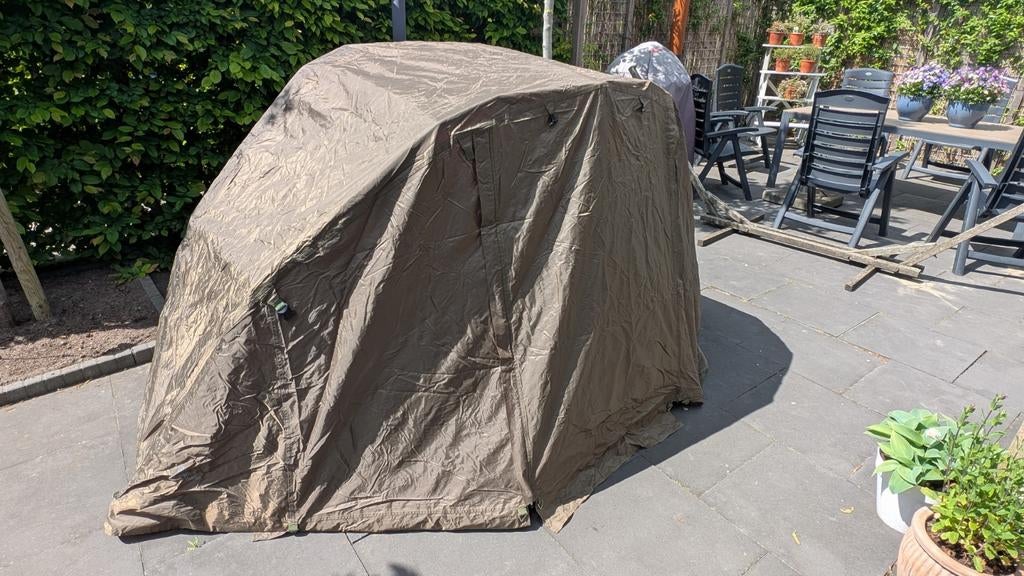 JRC defender brolly + wrap / bivvy / tent, Ophalen of Verzenden, Gebruikt, Tot en met 2