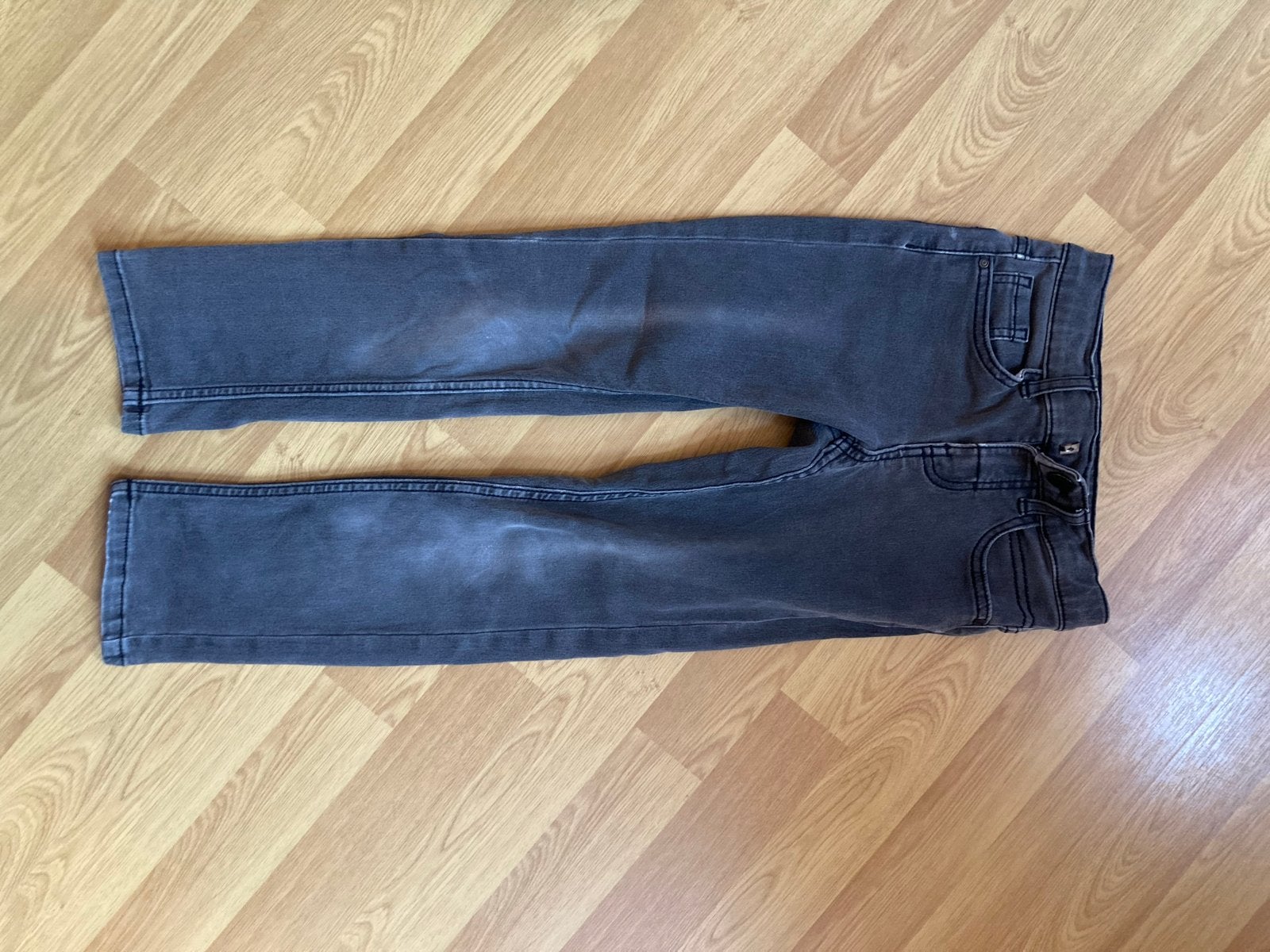 Hema skinny fit jeans grijs maat 110, Ophalen of Verzenden, Gebruikt, Jongen of Meisje