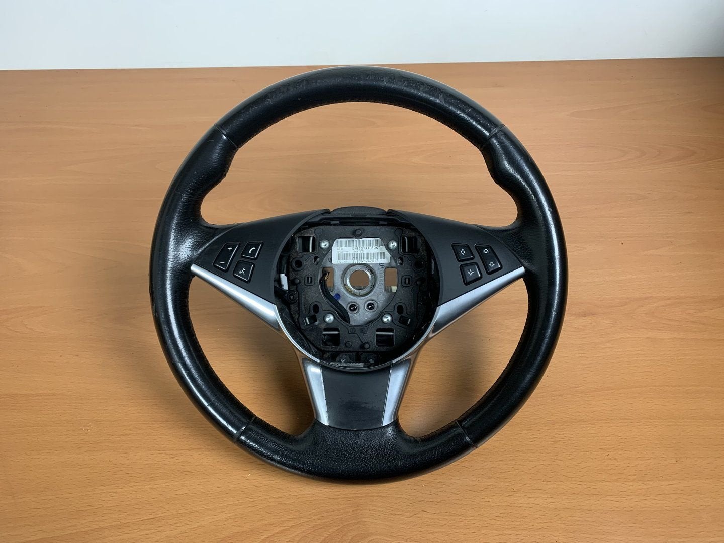 stuurwiel BMW 5-serie E60 E61 facelift  2003 tot 2010, Gebruikt, -, -, Ophalen of Verzenden