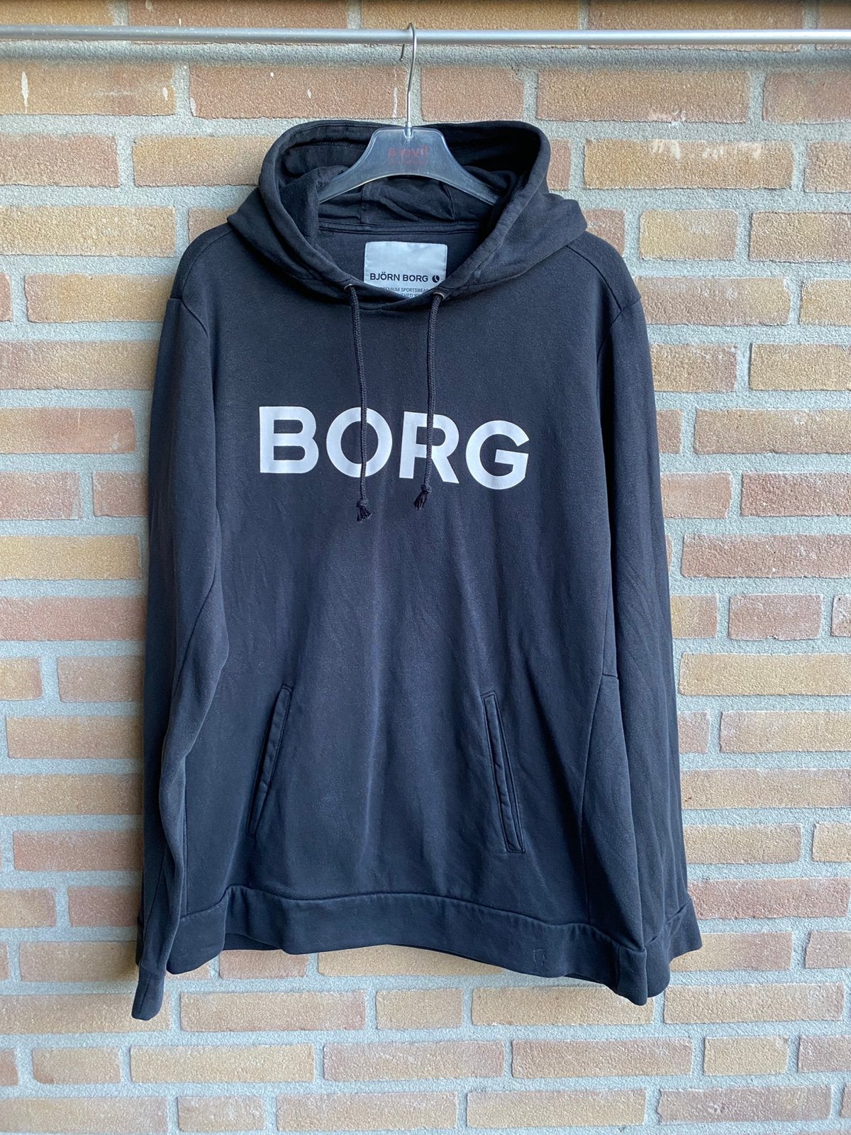 Bjorn borg hoody, Ophalen of Verzenden, Gedragen, Maat 52/54 (L), Zwart