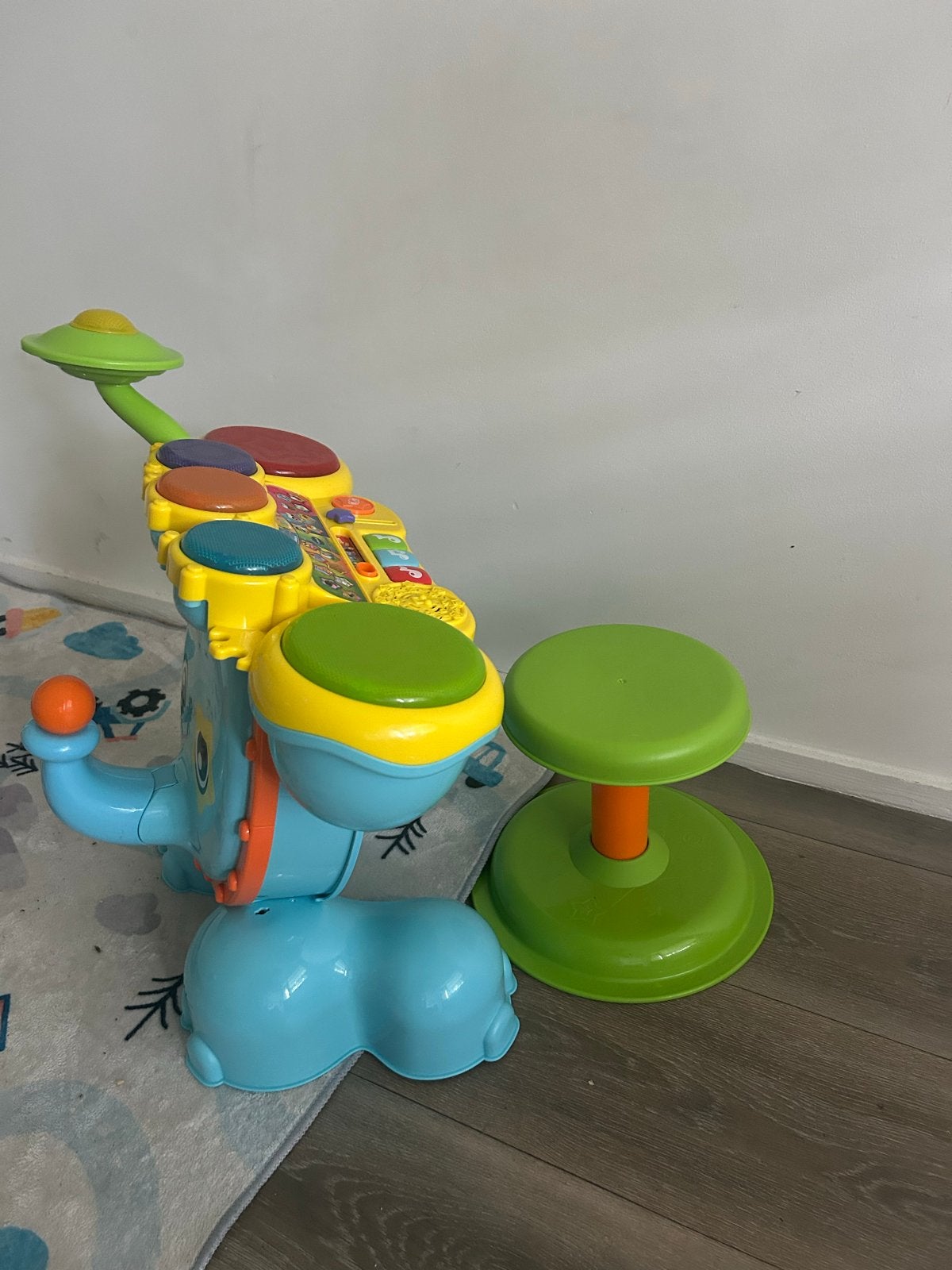 Interactief drumstel voor baby's en peuters, Ophalen, Gebruikt, Overige typen, Met geluid