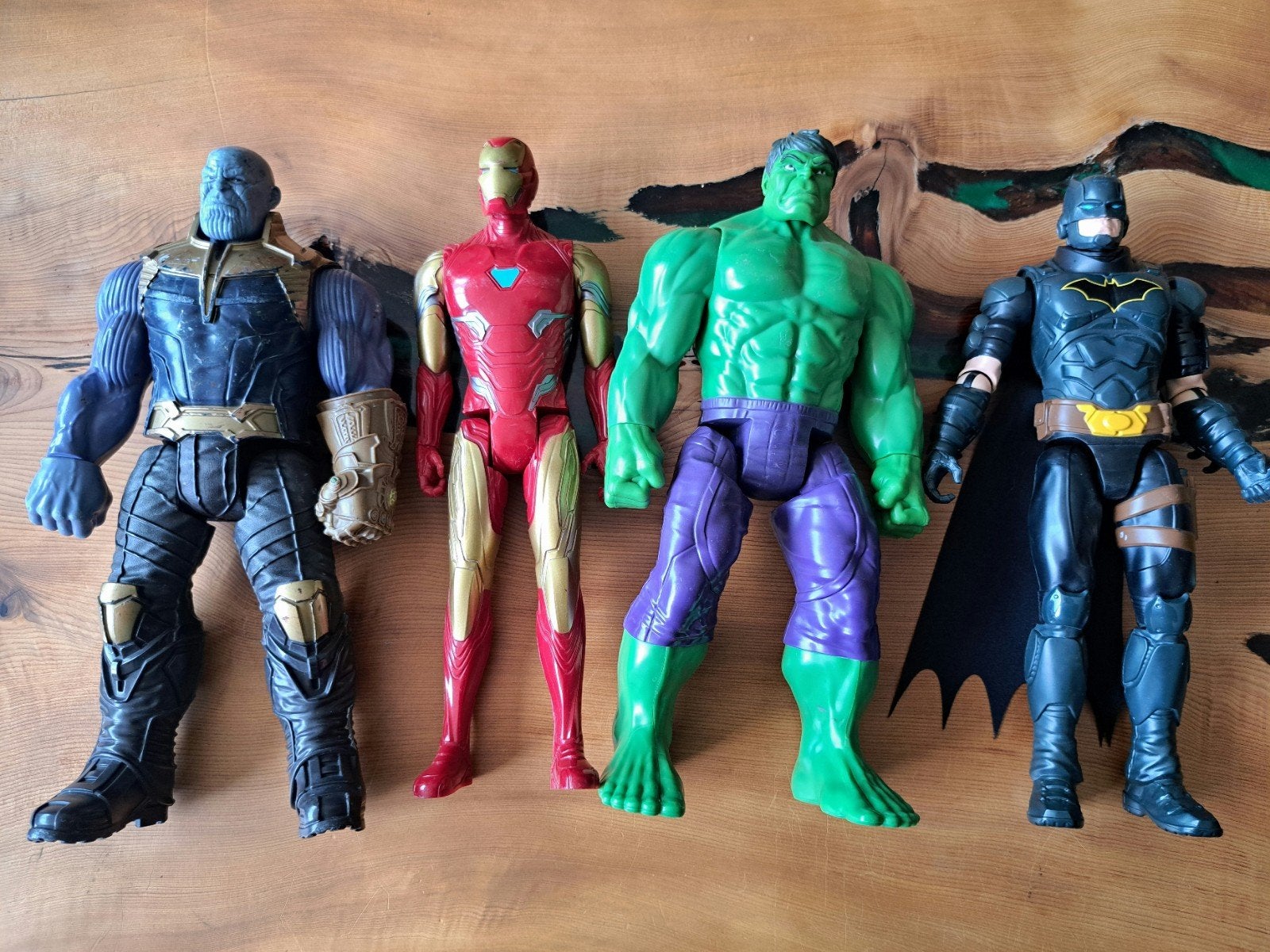 Grote Superhelden Actiefiguren Set - 30cm, Kinderen en Baby's, Speelgoed | Actiefiguren, Ophalen of Verzenden, Gebruikt