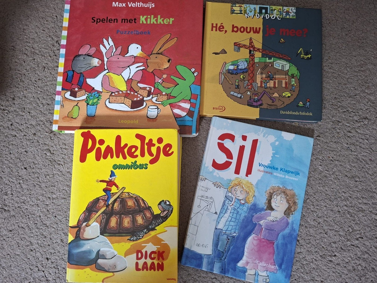 Partij kinderboeken 50 stuks, Ophalen of Verzenden