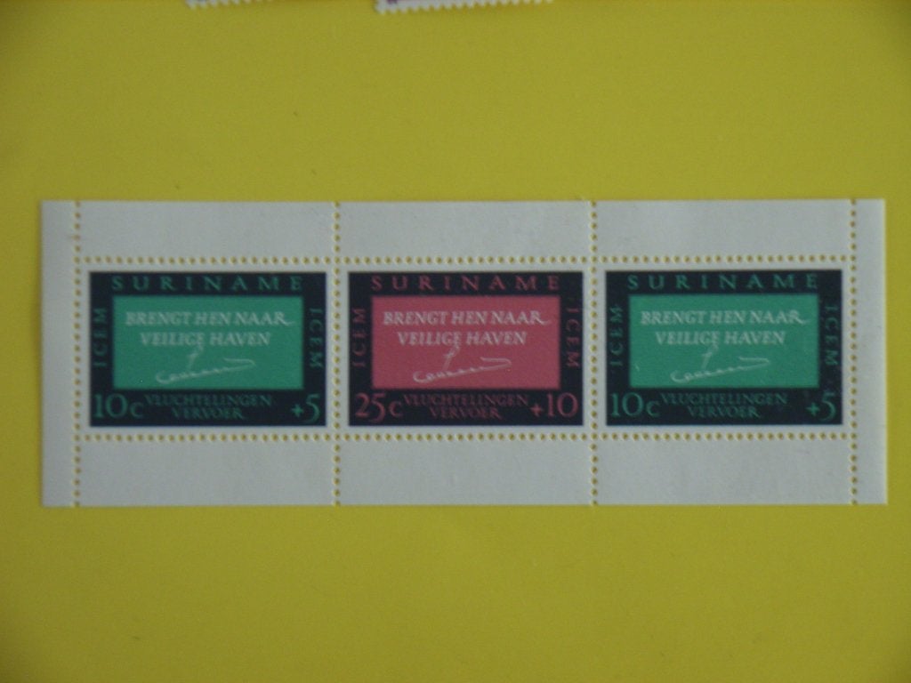 KZ   Suriname blok 438 Pf, Ophalen of Verzenden, Postfris