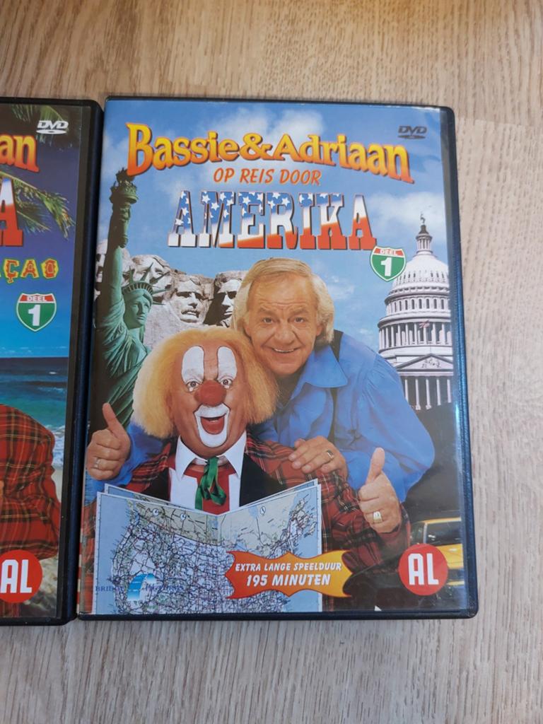Bassie en Adriaan op reis door Amerika dvd's, Alle leeftijden, Ophalen of Verzenden