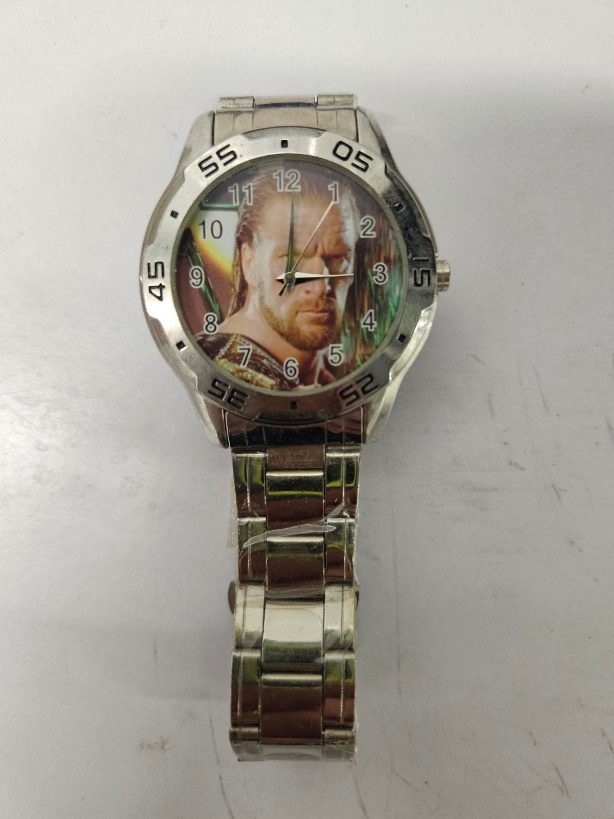 Polshorloge met Triple H afbeelding, Overige merken, Polshorloge, Nieuw, Ophalen of Verzenden