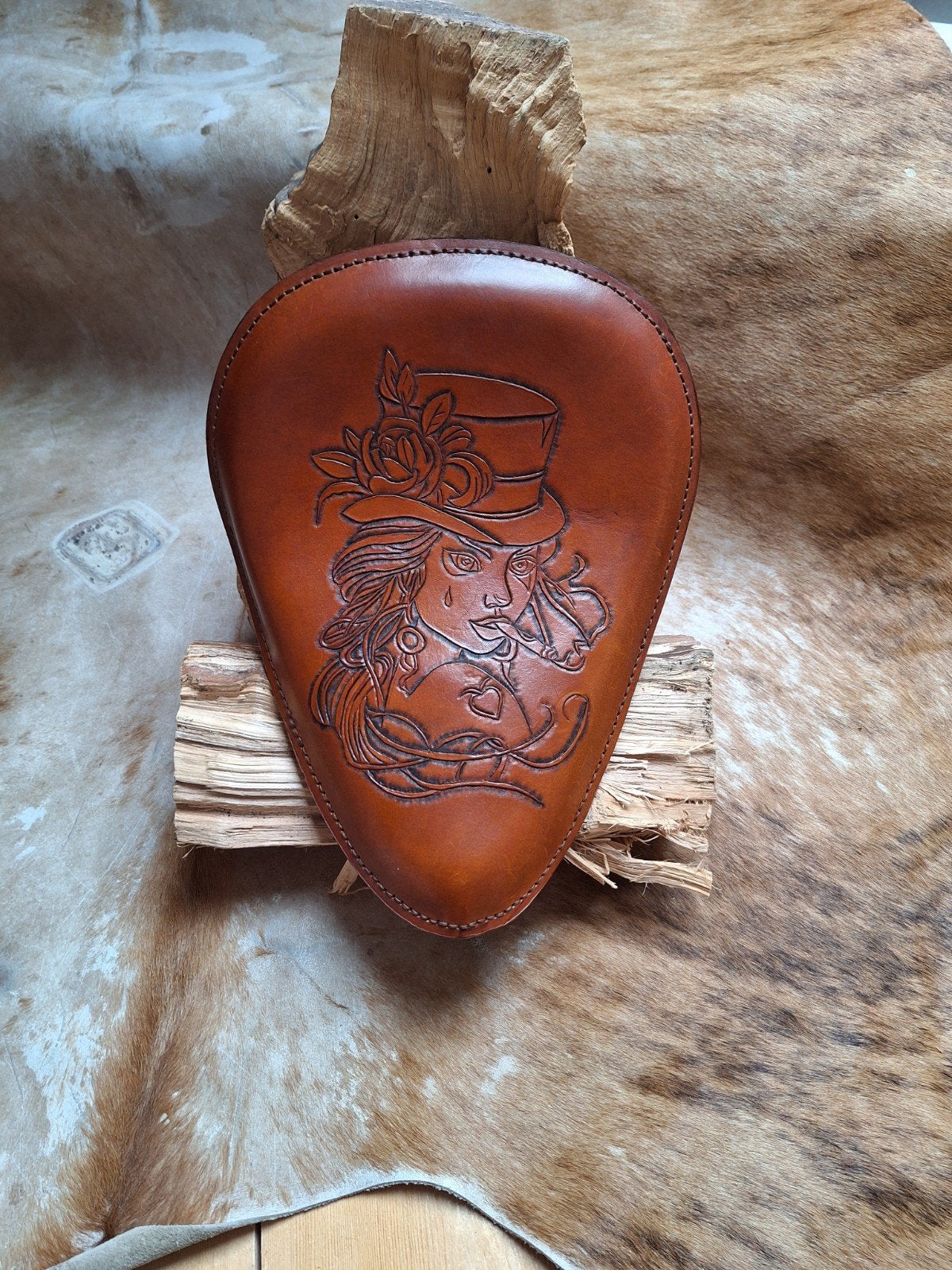 Chopper Bobber Zadel Handgemaaktl, Ophalen