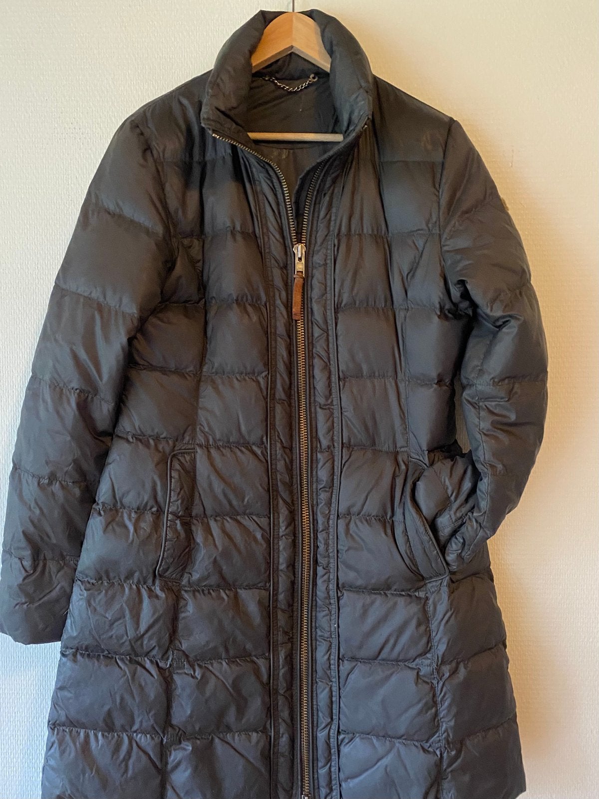 Moscow jas maat L. Groen., Kleding | Dames, Jassen | Winter, Ophalen of Verzenden, Gedragen, Maat 42/44 (L), Groen