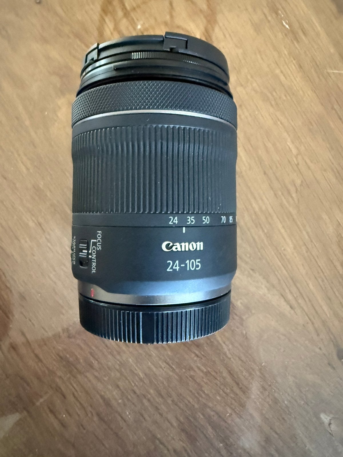 Canon RF 4.0-7.1 / 24-105 mm met filter, zonnekap, tas, Canon, Canon RF, Zo goed als nieuw, Inclusief filter