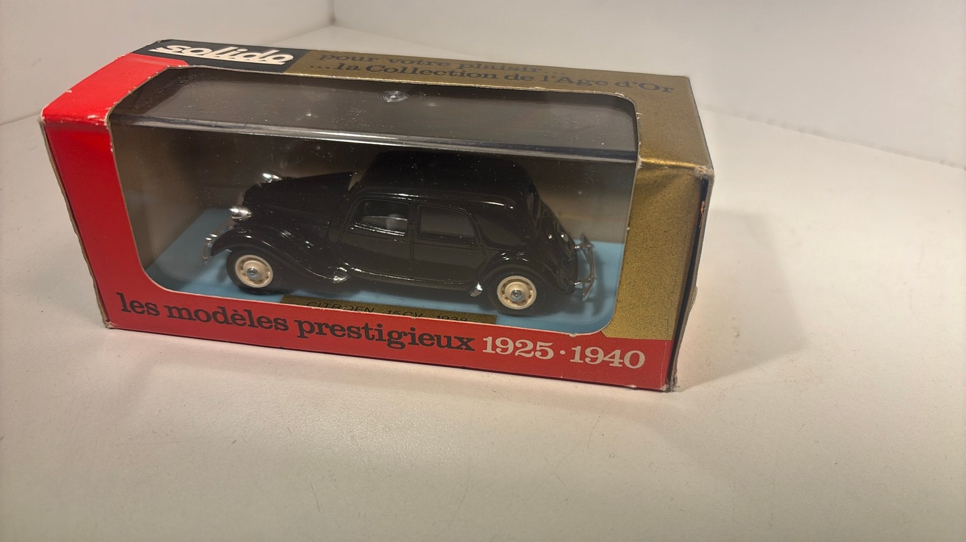 Citroen 15cv 1938 solido 1.43, Auto, Solido, Ophalen of Verzenden, A