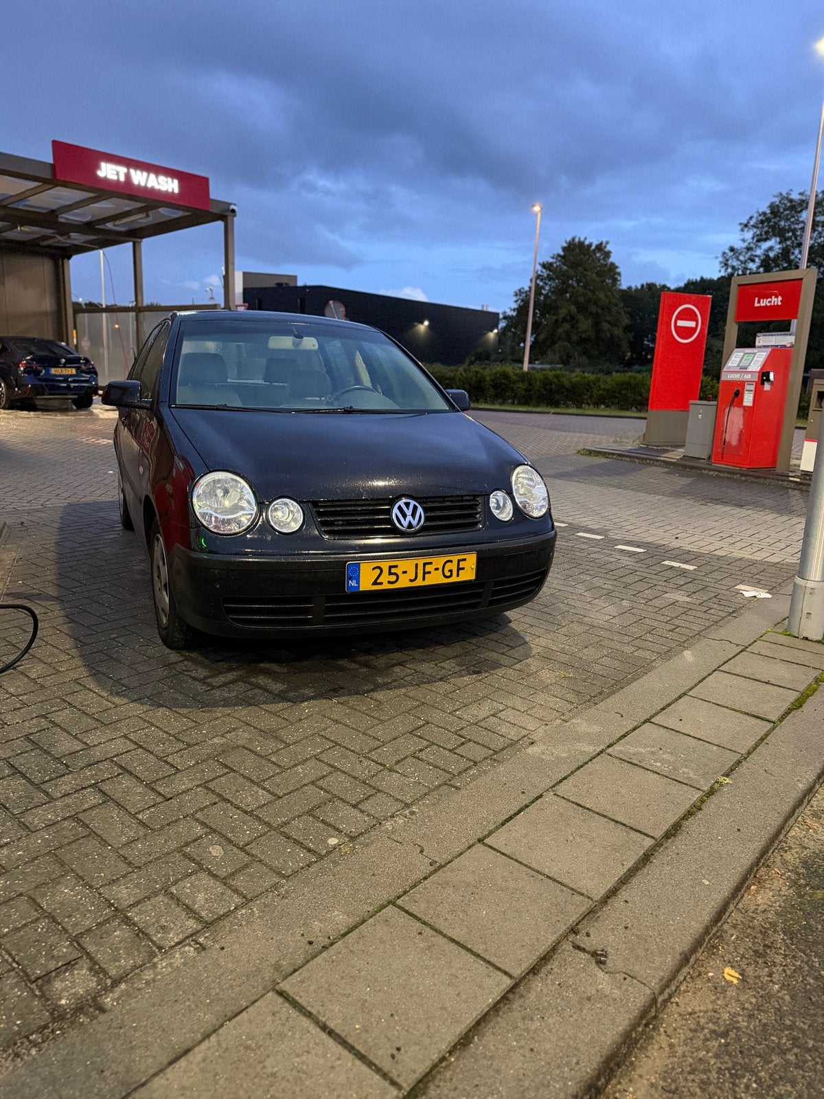 Volkswagen Polo 1.4 55KW 2002 Zwart, Voorwielaandrijving, 4 cilinders, Zwart, Origineel Nederlands