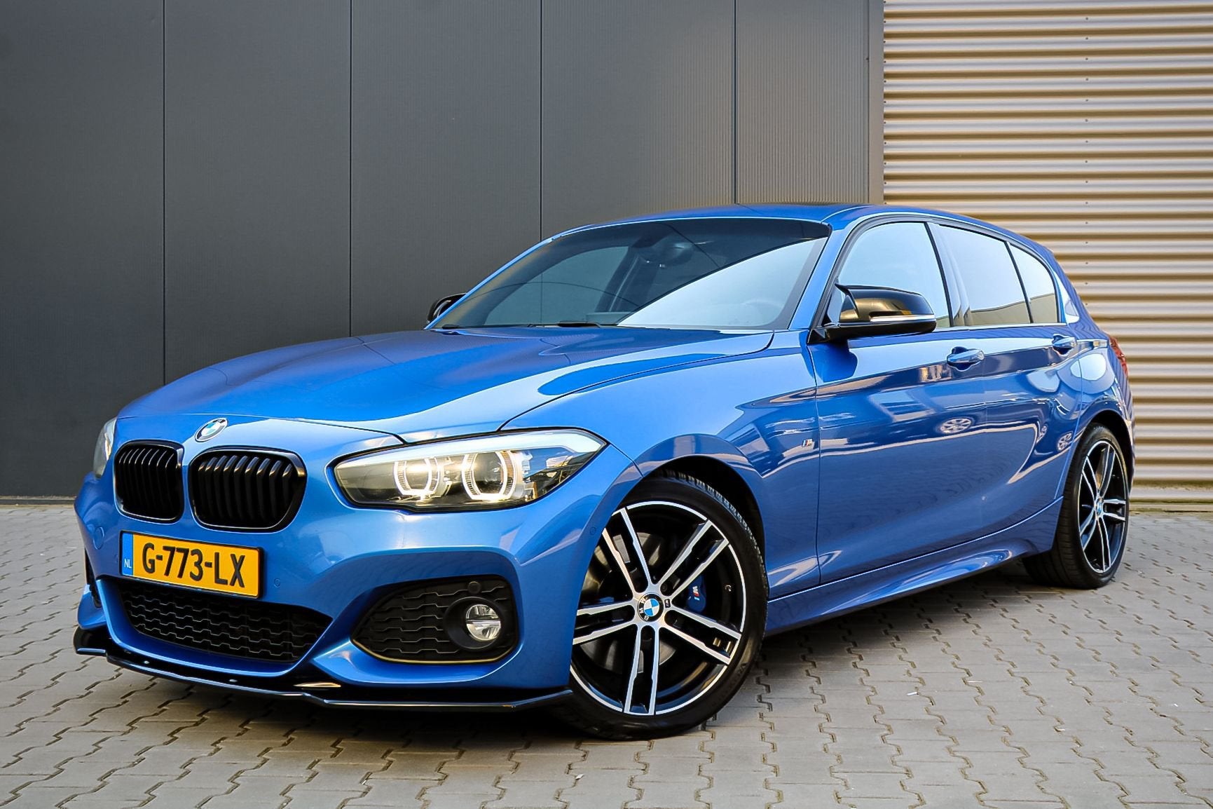 BMW 1-Serie 120i 184pk Aut 2019 Blauw, Auto's, BMW, 1998 cc, Achterwielaandrijving, 4 cilinders, Blauw