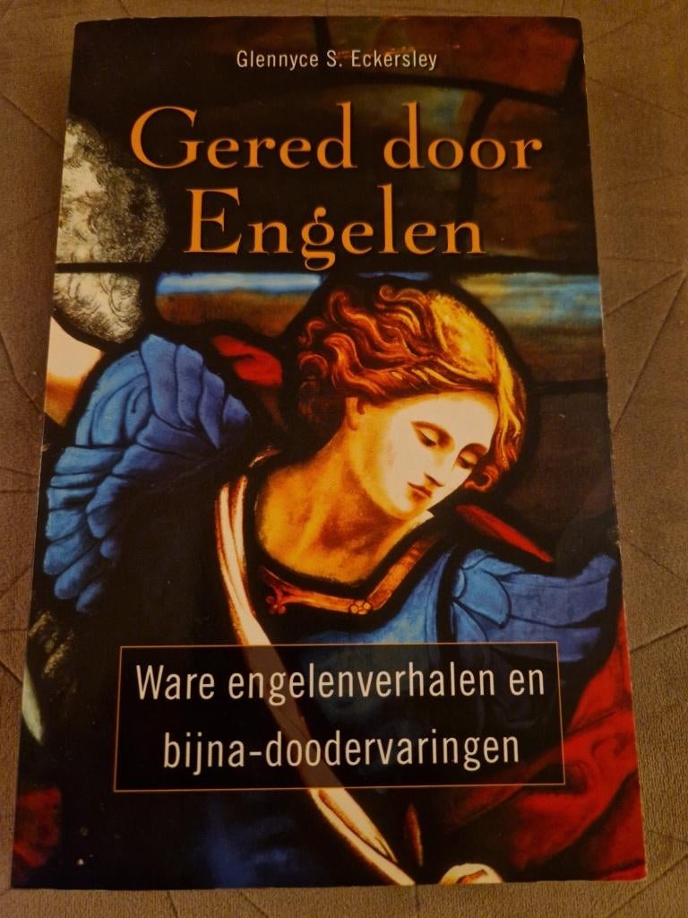 Een mooi boek met als titel, "Gered door Engelen." Z.g.a.n., Boeken, Esoterie en Spiritualiteit, Zo goed als nieuw, Overige typen