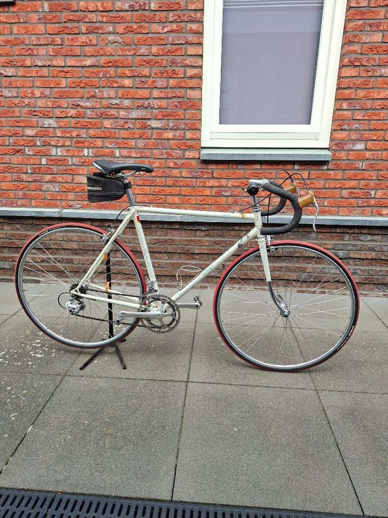TI-Raleigh Sirocco (vintage), Gebruikt, Velgrem, 49 tot 53 cm, Geen vering