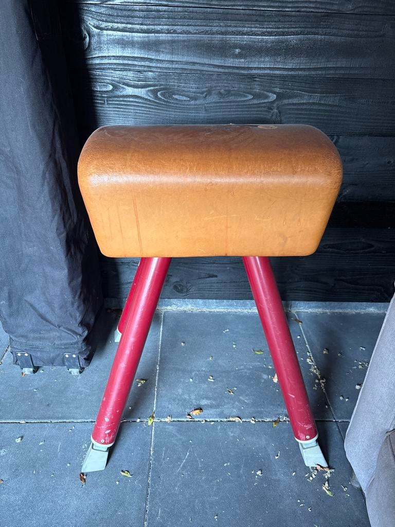 Vintage Turnbok - Gymnastiektoestel, Ophalen, Gebruikt