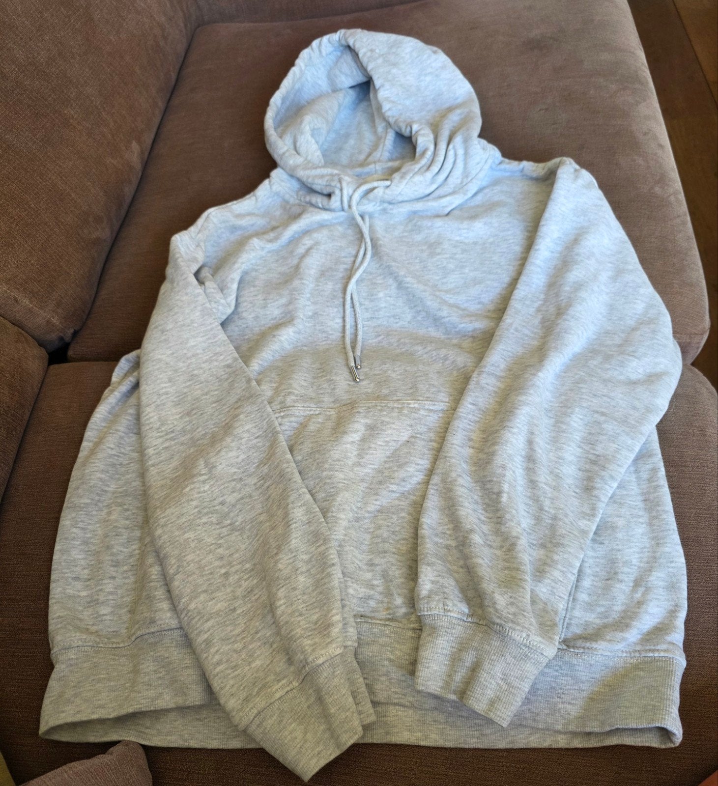 H&M Grijze Hoodie Maat S - Comfortabel en Stijlvol, Kleding | Dames, H&M, Ophalen of Verzenden, Zo goed als nieuw, Maat 36 (S)