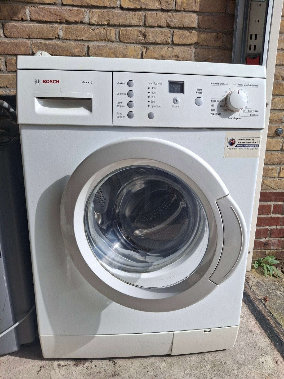 Bosch Maxx 6 Wasmachine 1400 toeren - Goede staat, Witgoed en Apparatuur, Ophalen, Gebruikt, Handwasprogramma, Voorlader