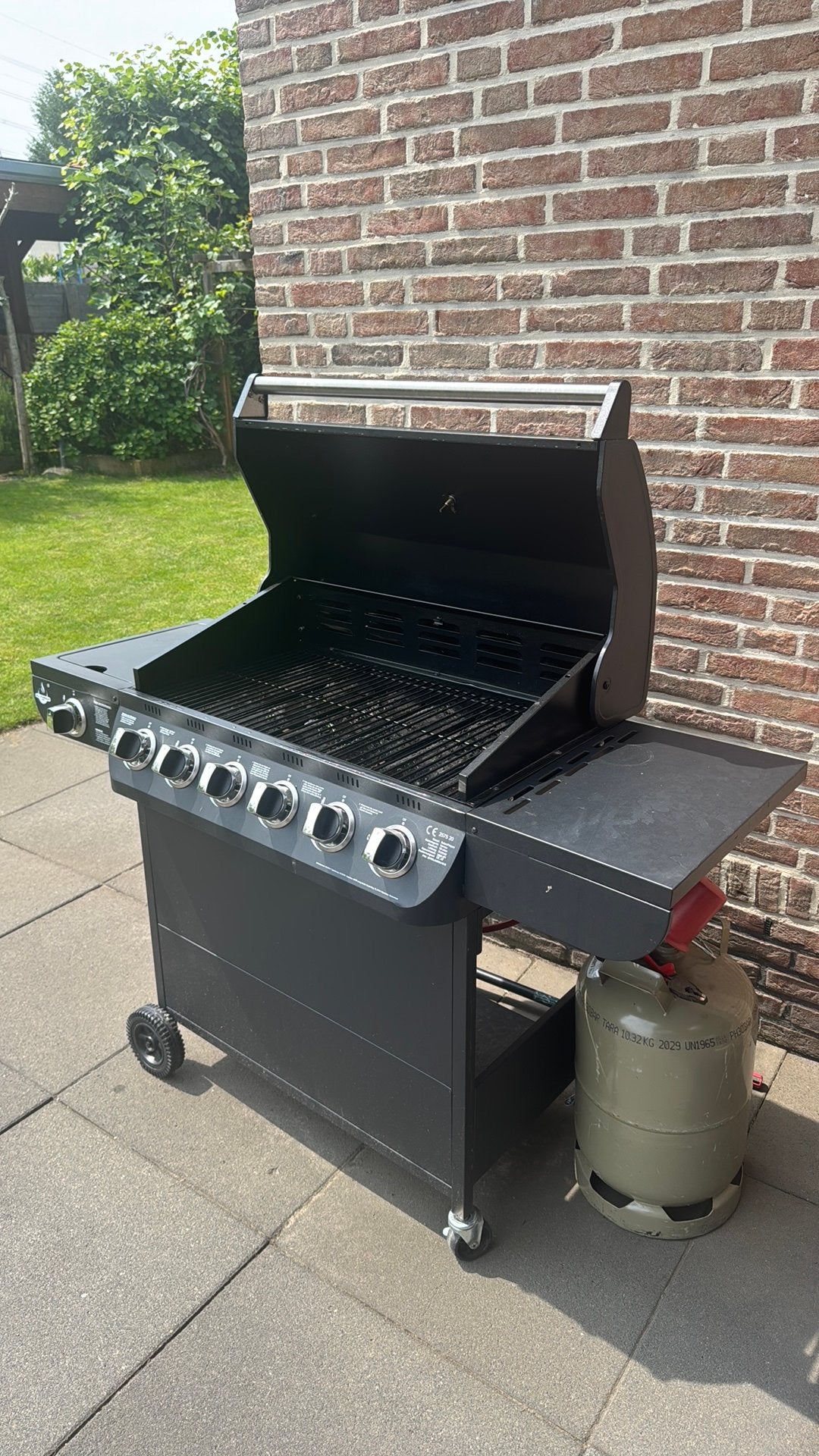 El Fuego gas bbq, Tuin en Terras, Gasbarbecues, Ophalen, Zo goed als nieuw