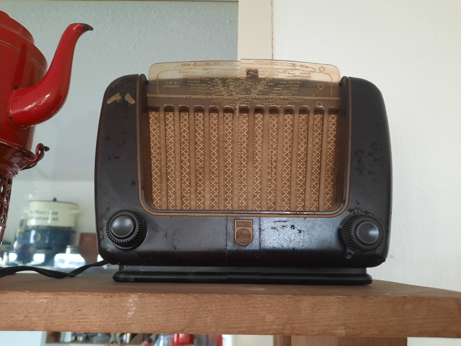 Philips Philetta 50 BD290U Buizenradio uit 1948, Ophalen