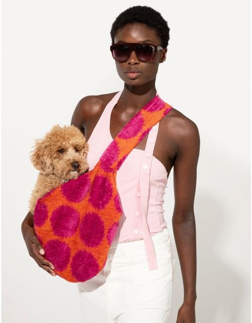 GEZOCHT: Dugguo honden draagzak (tas) oranje/roze gezocht!, Ophalen of Verzenden, Nieuw, Draagtas/-zak
