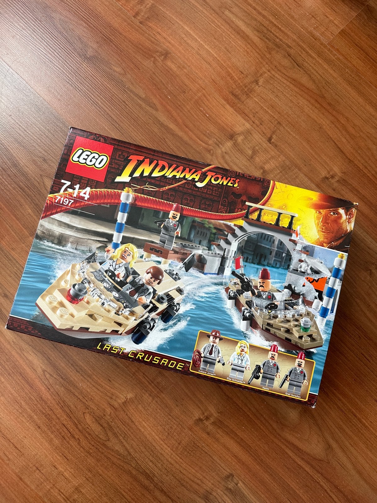 LEGO Indiana Jones 7197 Venetië Kanaal Achtervolging, Kinderen en Baby's, Speelgoed | Duplo en Lego, Ophalen, Gebruikt, Overige thema's