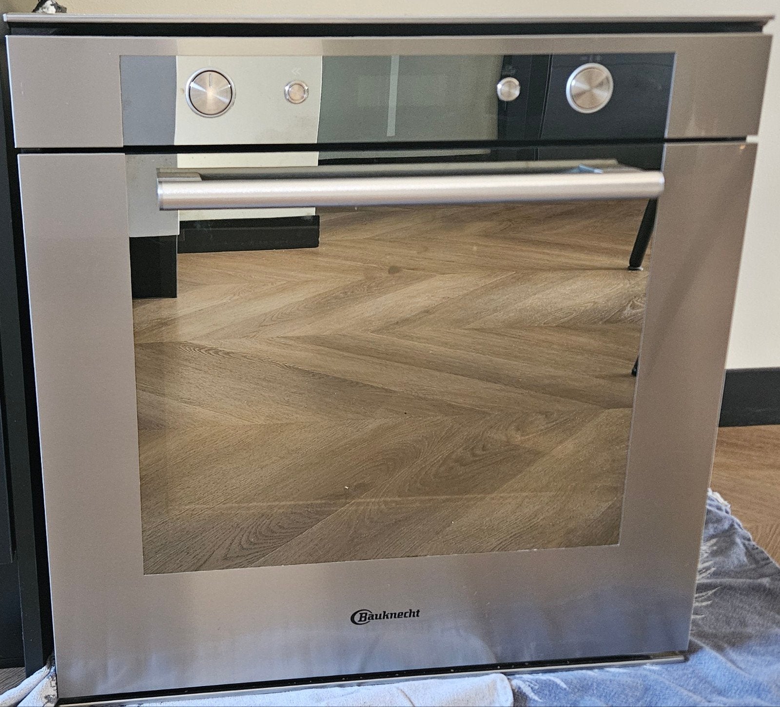 Bauknecht inbouwoven 59,5x59x5 – netjes & goed werkend., Ophalen, Bauknecht, Gebruikt, Oven
