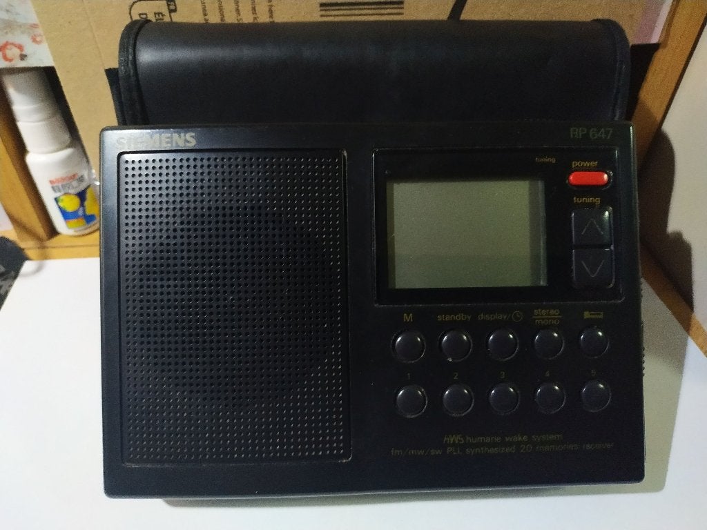 Siemens RP 647 wereldontvanger, Ophalen of Verzenden, Gebruikt, Wereldontvanger