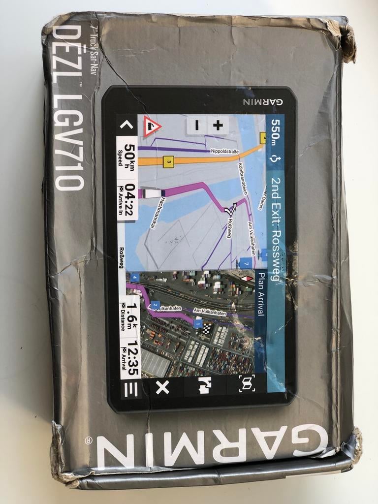 Garmin dezl LGV710 7" Truck Sat-Nav Navigatiesysteem, Ophalen of Verzenden, Zo goed als nieuw