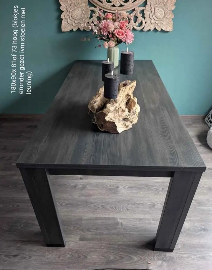 eettafel en salon tafel, Ophalen