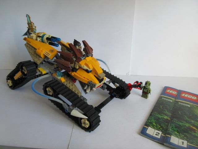 70005 Chima, Laval's Lion Quad met bouwtekeningen, Lego, Ophalen of Verzenden, Complete set, Compleet
