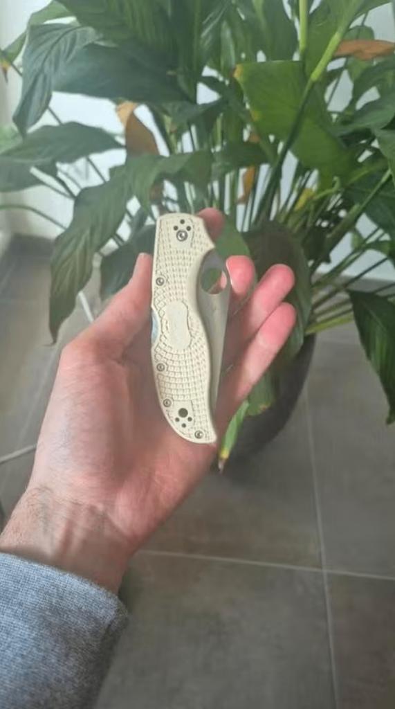 Spyderco Stretch 2 Sprint Run Ivory FRN - VG-10, Verzenden, Nieuw