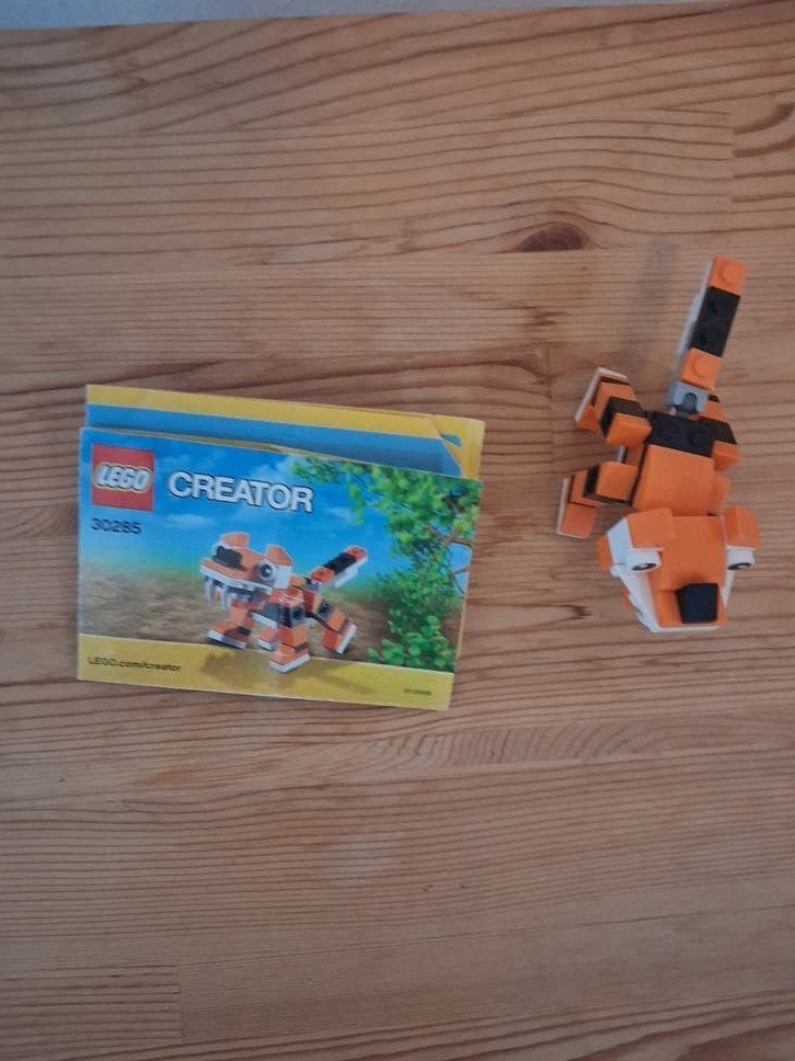 Lego Creator 30285 Tijger - Compleet met boekje, Ophalen, Gebruikt, Lego, Inclusief instructies