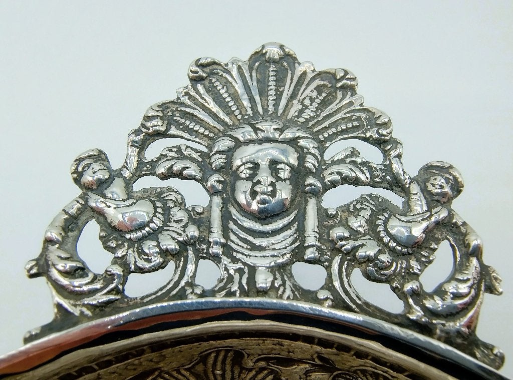 Zilveren brandewijnkom, K. Riddersma, Leeuwarden, 1767, Verzenden, Zilver