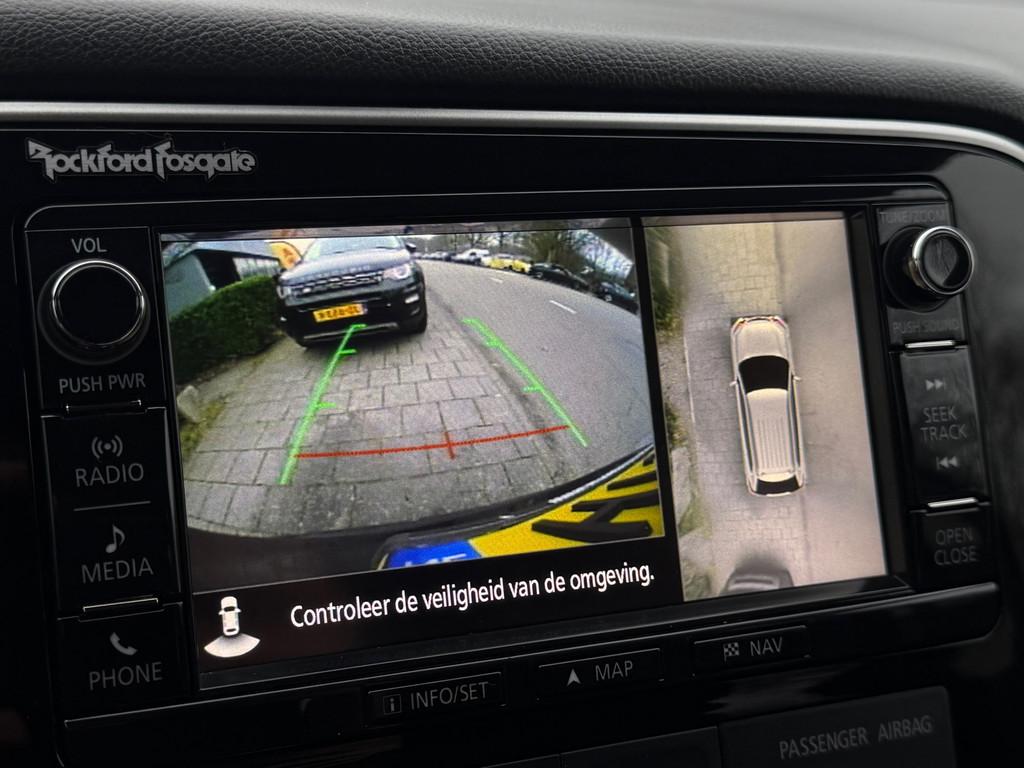 Mitsubishi Outlander 2.0 PHEV instyle - 360 CAMERA - STOEL /, Auto's, Mitsubishi, 1998 cc, 4 cilinders, 1820 kg, Zwart