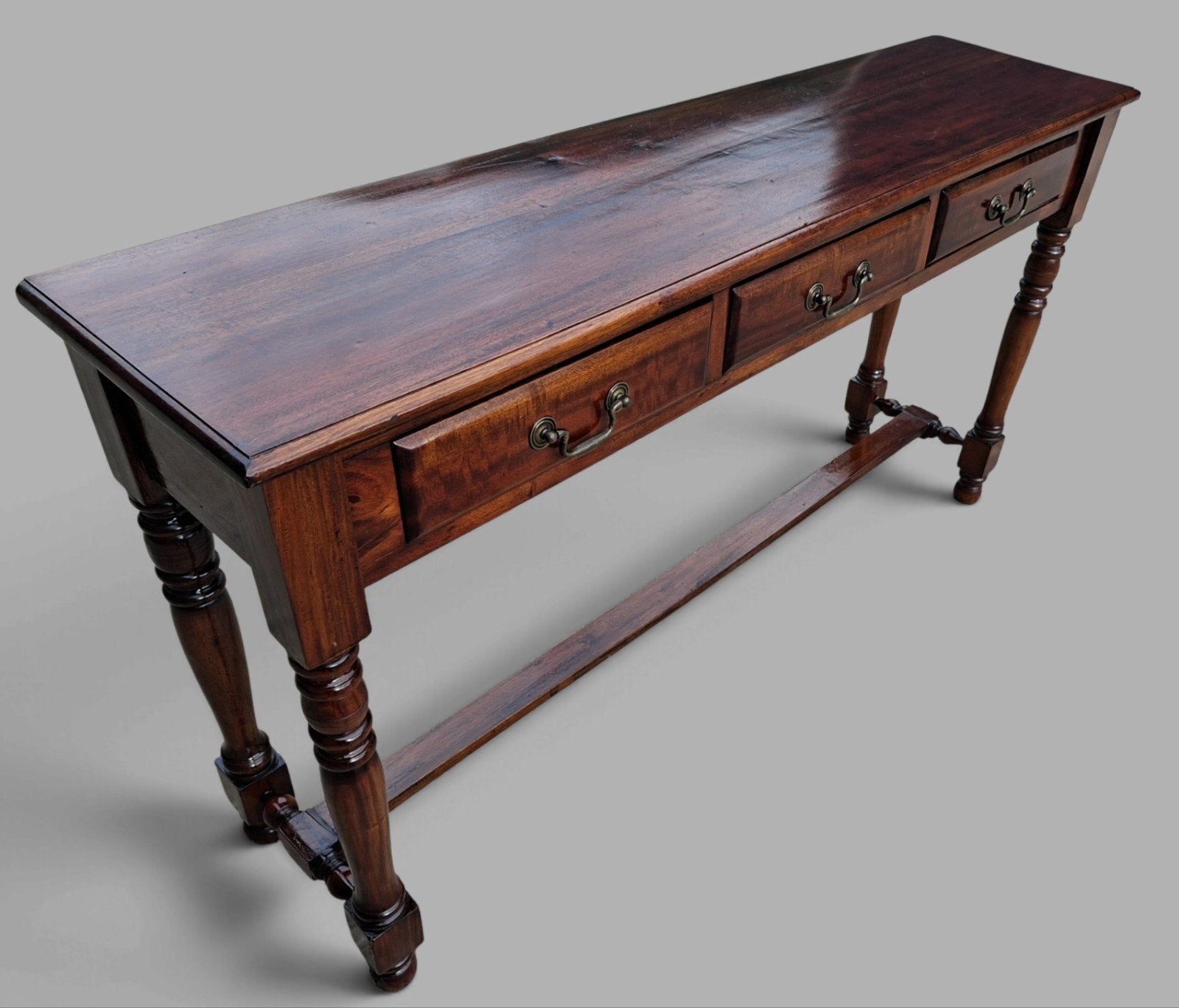 Klassieke engelse sidetable, haltafel, wandconsole, lichte,, Ophalen of Verzenden