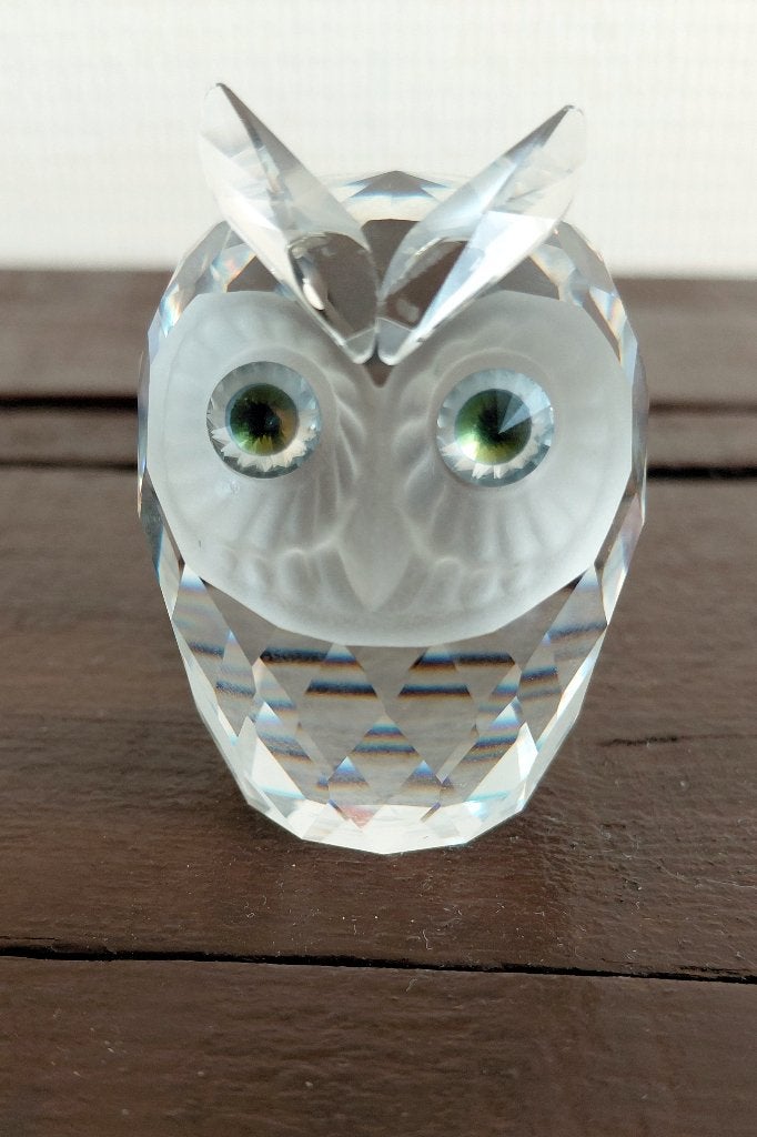 Swarovski Kristallen Uil, Verzamelen, Ophalen, Zo goed als nieuw, Figuurtje