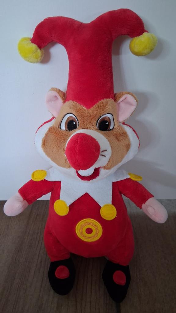 Knuffel AH Efteling Jokie hamster 40 cm, Ophalen of Verzenden, Zo goed als nieuw