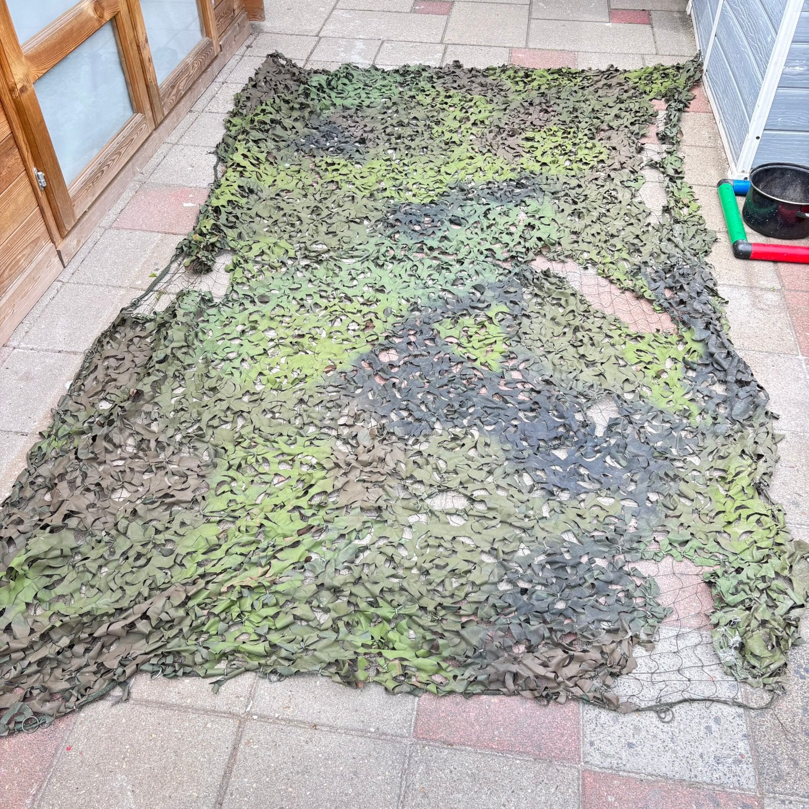 Camouflage net 3 meter bij 190, Ophalen, Landmacht, Nederland