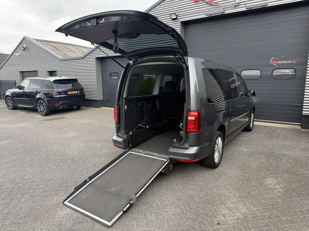 Volkswagen Caddy Maxi 2.0 TDI Trendline 5p Rolstoel Vervoer, Auto's, Volkswagen, Stof, Gebruikt, 4 cilinders, Bedrijf